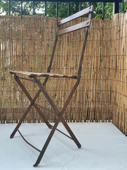 Franse bistrostoelen (set van 2) met dubbel klapmechanisme