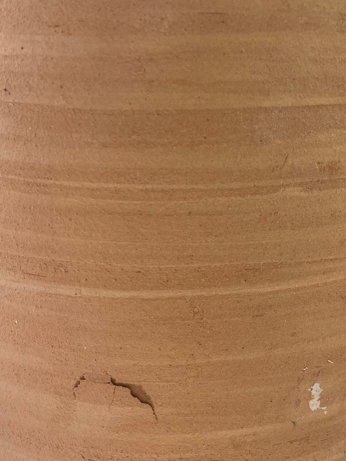 Hoge terracotta pot met vierkante opening | 50 cm