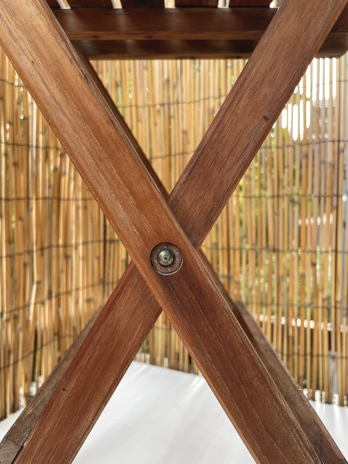 Opklapbare houten tafel uit Frankrijk